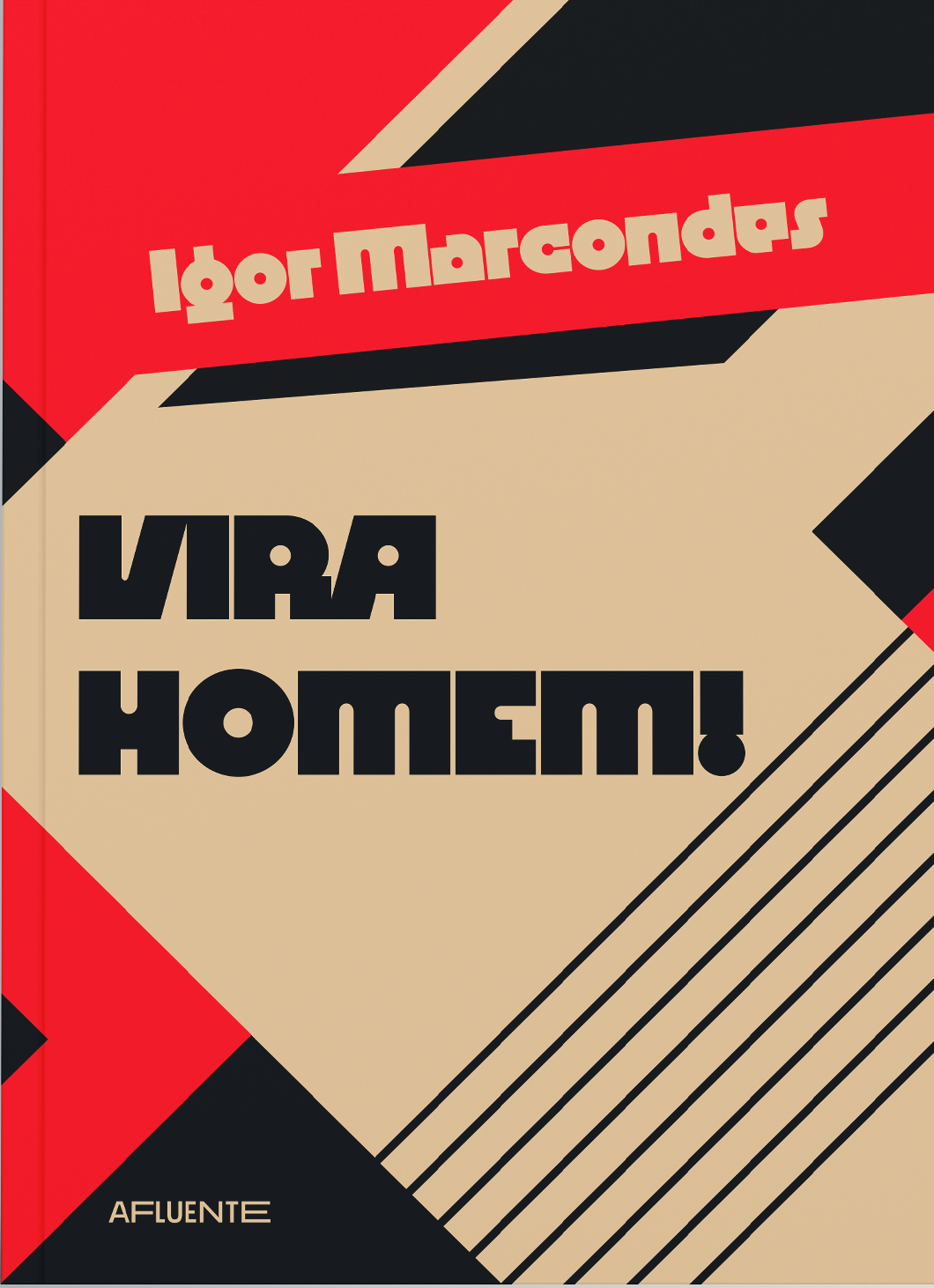 Capa do livro Vira homem!, de Igor Marcondes