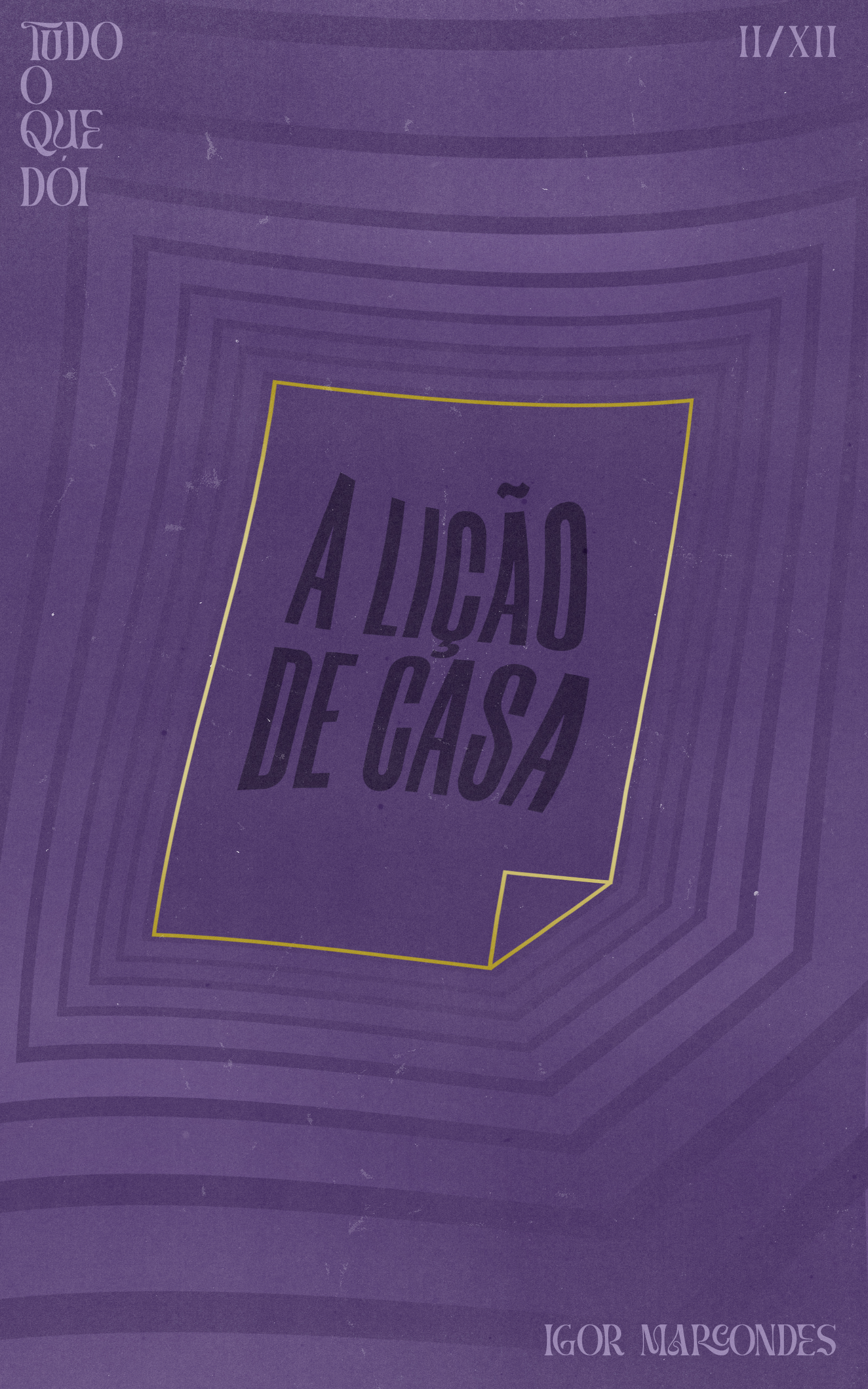 Capa de A lição de casa